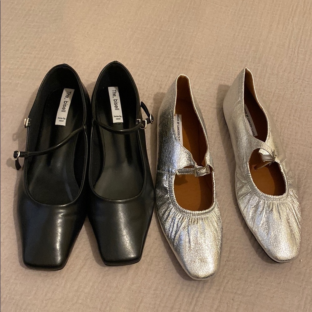 The_ bisell & Design by Alamo de Classic Mary Jane style flats. Size 39 Set 2